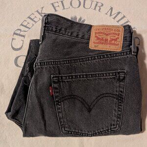 Levi 501 cropped Jeans